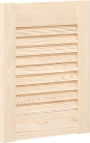 vidaXL tömör fenyőfa lamellás szekrényajtó 39,5x29,5 cm