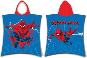 Pókember Webshot strand törölköző poncsó 50x115cm