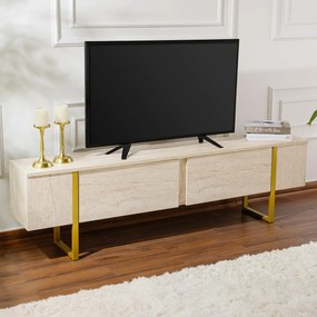 TV asztal Serenity Travertin