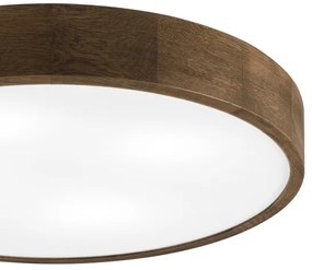 Brilagi - LED mennyezeti lámpa CARVALHO 4xE27/60W/230V tölgy-dió átm. 57,5 cm