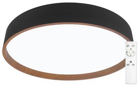 Top Light - LED dimmelhető mennyezeti lámpa LED/51W/230V + távirányító fekete/ba