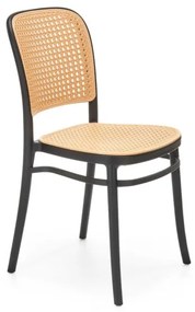 K483 szék natúr/fekete