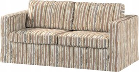 Karlstad 2 személyes kinyitható kanapé huzat Ikea narancssárga