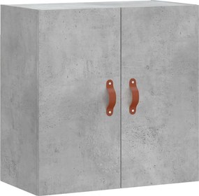 vidaXL betonszürke szerelt fa faliszekrény 60 x 31 x 60 cm