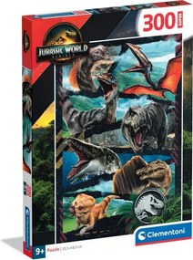 Jurassic World Battle Zone 300 db-os puzzle Clementoni