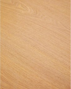 Kerek étkezőasztal kőrisfa dekorral ø 110 cm Indara – Kave Home