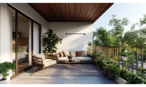 Kanlux 38895 - LED Kültéri fali lámpa YALTE LED/8W/230V 3000K IP54 fekete