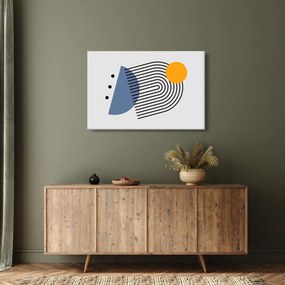 Kép - Minimalista absztrakció N⁰2 (90x60 cm)