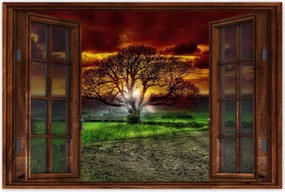 Poszterek 60x40 Varázslatos fa tájkép