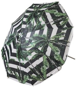 Napernyő PALMA 180 cm, fekete-fehér