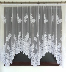 Mg Függöny 4284 Fehér Hullám 300X150 kész szalaggal