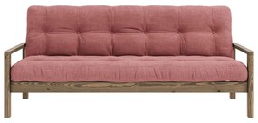Rózsaszín kinyitható kanapé 205 cm Knob – Karup Design