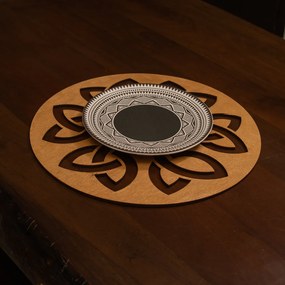 Lugh tálca, méz, 36×36 cm – TR790PYN1117