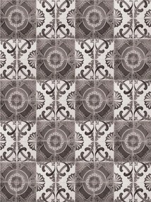 Fotótapéta Díszes négyzetek virágok geometria fugák utánzata 206x275 +ragasztó