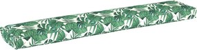 vidaXL Raklap Párna Levél mintázat 200 x 40 x 8 cm Oxford Szövet
