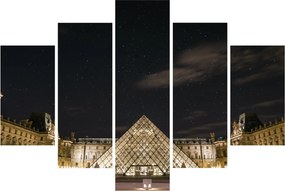 Kép - Louvre éjjel (150x105 cm)