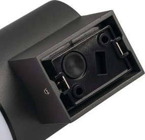 Kanlux 46080 - STONO kültéri fali lámpa 1xE27/15W/230V IP65 antracit
