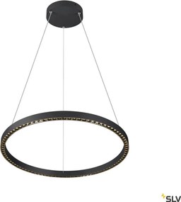 SLV 1007671 ONE Modern Led FĂŒggesztett LĂĄmpa Fekete LED IP20