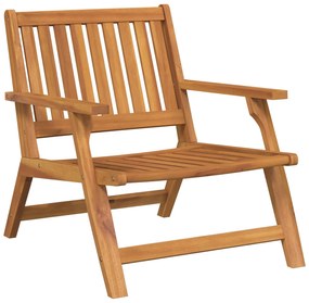 vidaXL Pihenőpad 2 pcs Barna Tömör Akácfa