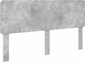 vidaXL Fejtámla Beton Szürke 180 cm Faanyag
