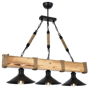 Világosbarna függőlámpa fém búrával Kütük Yanık – Opviq lights