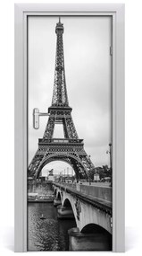 Ajtóposzter öntapadós Eiffel-torony 85x205 cm