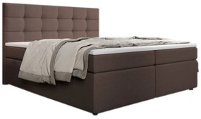 SALMA kárpitozott boxspring ágy + fedőmatrac - inari 22 / 160x200