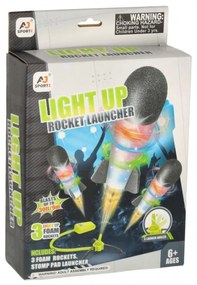 LED rakétavető-katapult gyerekeknek
