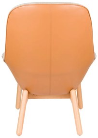 Bézs fotel Duke – White Label