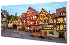 Üvegképek Németország Bajorország Óváros 120x60cm