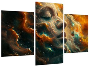 Kép - Arc az űrben (90x60 cm)