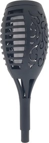 Napelemes lámpa FLARION lánghatással 48,5 cm