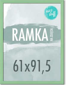 Képkeret 61x91,5 Képkeret 91,5x61 Képkeret zöld menta