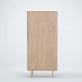 Fawn tömör tölgyfa ruhásszekrény 2 fiókkal - Gazzda