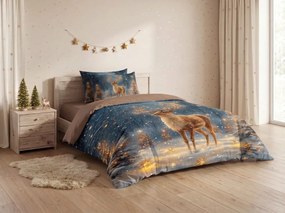 3D mikroszálas ágynemű STARLIGHT DEER színes Ágyneműhuzat mérete: 70 x 90 cm | 140 x 200 cm