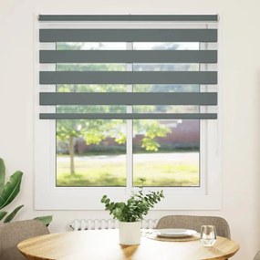 zebrafüggönnyel sötét szürke szövetszélesség 120,9cm poliészter