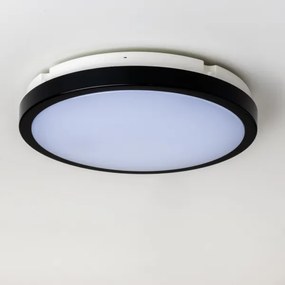 Brilagi - LED Fürdőszobai mennyezeti lámpa PERA LED/24W/230V átm. 28 cm IP65 fekete