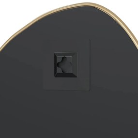 aranyszínű falitükör 60 x 50 cm