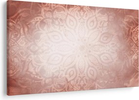 Kép - Rózsaszín mandala (90x60 cm)