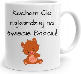 Nagymama Bögre Születésnapra Szeretlek fényképes nyomattal