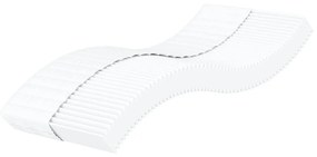 sötétszürke szövet kanapéágy matraccal 80 x 200 cm