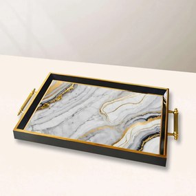 Üveg tálca, 38×24 cm – TPA10020