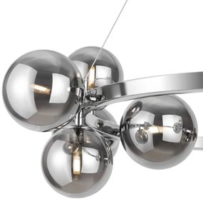 Maytoni MOD545PL-11CH - Csillár zsinóron DALLAS 11xG9/28W/230V króm