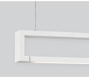 Nova Luce 1 ágú függeszték, fehér, 3000K melegfehér, beépített LED, 1x38W, 1460 lm, 9117338