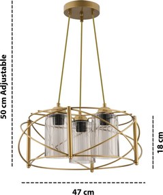 Dratkruh Glass - Gold, Grey