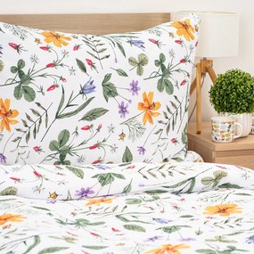 4Homet Wildflower Bliss krepp ágyneműhuza, 140 x 200 cm, 70 x 90 cm, 140 x 200 cm, 70 x 90 cm