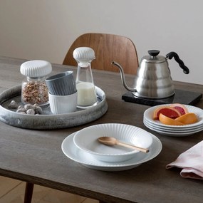 Hammershoi fehér, porcelán mélytányér, ⌀ 21 cm - Kähler Design