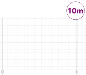 Euro Kerítés Készlet 2 db Horganyzott acél 10 x 1,6 méter Tartós