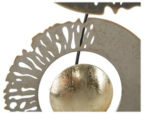 Ring fém fali dekoráció, 31 x 89,5 cm - Mauro Ferretti