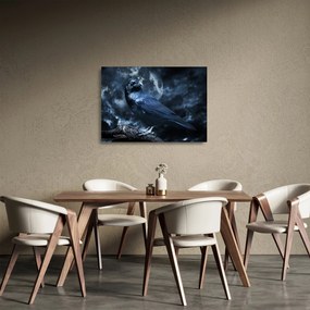 Kép - Holló (üvegen) (70x50 cm)